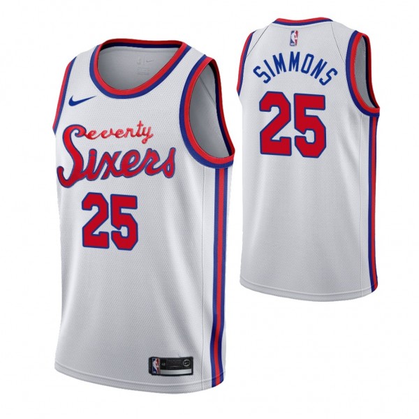 Ben Simmons #25 Philadelphia 76ers Jersey