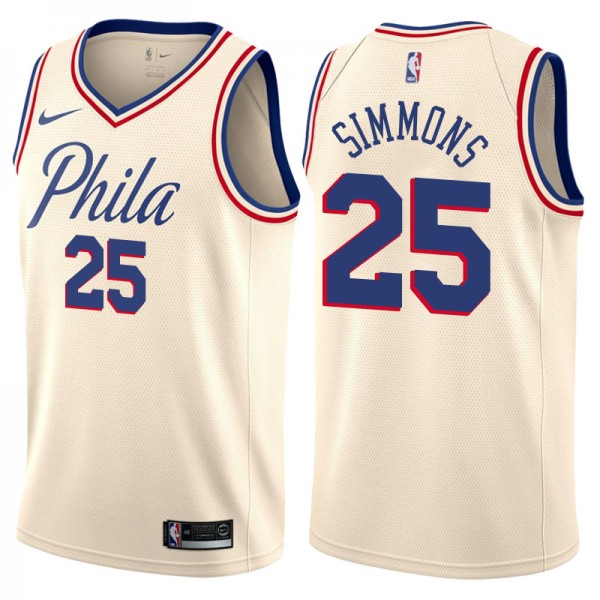 Ben Simmons #25 Philadelphia 76ers Jersey