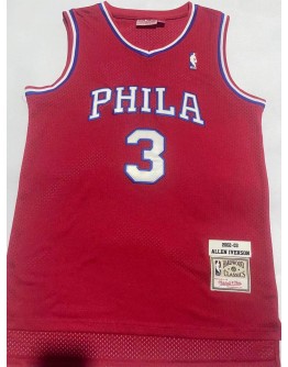 Allen Iverson #3 Philadelphia 76ers Jersey