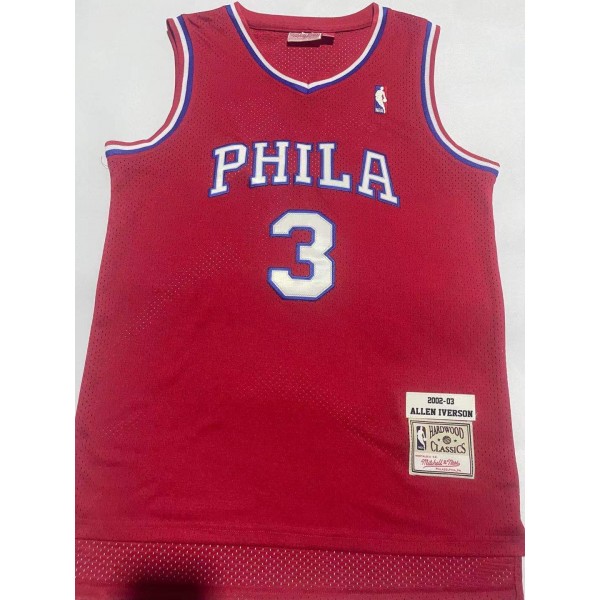 Allen Iverson #3 Philadelphia 76ers Jersey