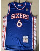 Julius Erving #6  Philadelphia 76ers Jersey