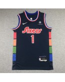 James Harden #1 Philadelphia 76ers Jersey