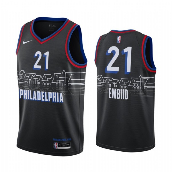 Joel Embiid #21 Philadelphia 76ers Jersey