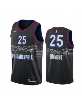 Ben Simmons #25 Philadelphia 76ers Jersey