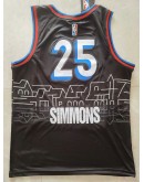 Ben Simmons #25 Philadelphia 76ers Jersey