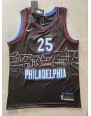 Ben Simmons #25 Philadelphia 76ers Jersey