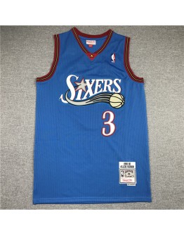 Allen Iverson #3 Philadelphia 76ers Jersey