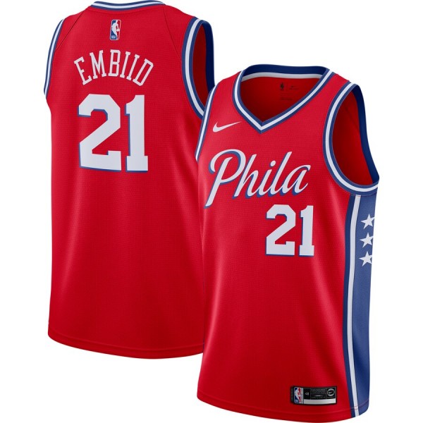 Joel Embiid #21 Philadelphia 76ers Jersey