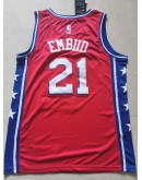 Joel Embiid #21 Philadelphia 76ers Jersey