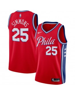 Ben Simmons #25 Philadelphia 76ers Jersey