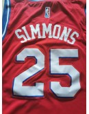 Ben Simmons #25 Philadelphia 76ers Jersey