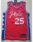 Ben Simmons #25 Philadelphia 76ers Jersey