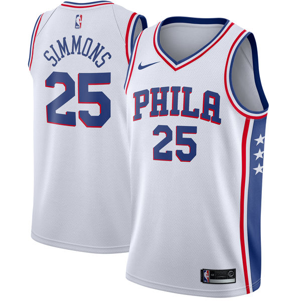 Ben Simmons #25 Philadelphia 76ers Jersey