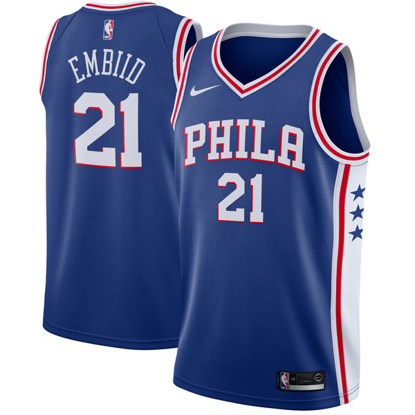 Joel Embiid #21 Philadelphia 76ers Jersey