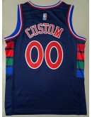 Custom #00 Philadelphia 76ers Jersey