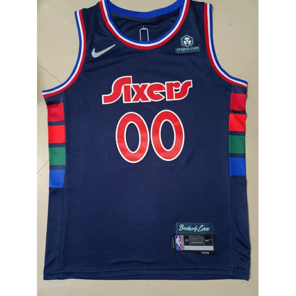 Custom #00 Philadelphia 76ers Jersey