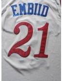 Joel Embiid #21 Philadelphia 76ers Jersey