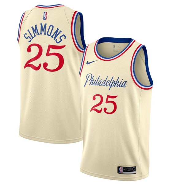 Ben Simmons #25 Philadelphia 76ers Jersey