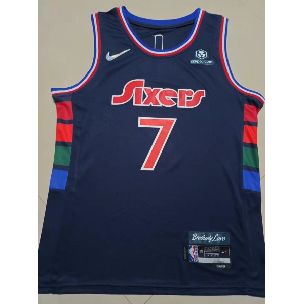 Isaiah Joe #7  Philadelphia 76ers Jersey