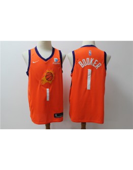 Devin Booker #1 Phoenix Suns Jersey