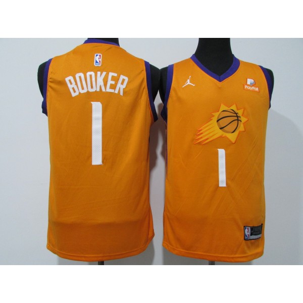 Devin Booker #1 Phoenix Suns Jersey