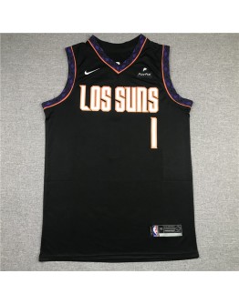 Devin Booker #1 Phoenix Suns Jersey