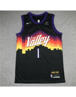 Devin Booker #1 Phoenix Suns Jersey