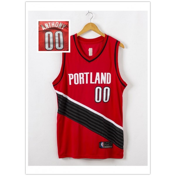 Carmelo Anthony #00 Portland Trail Blazers Jersey