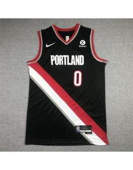 Damian Lillard #0 Portland Trail Blazers Jersey