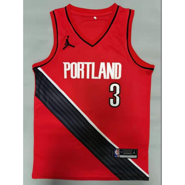 C.J. McCollum #3 Portland Trail Blazers Jersey