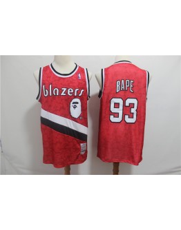 Bape #93 Portland Trail Blazers Jersey