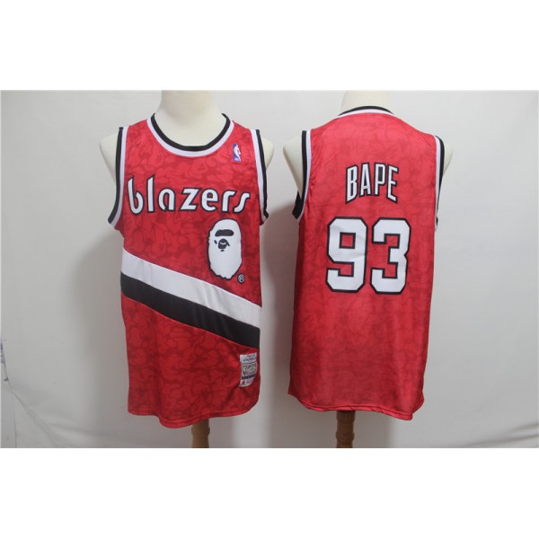 Bape #93 Portland Trail Blazers Jersey