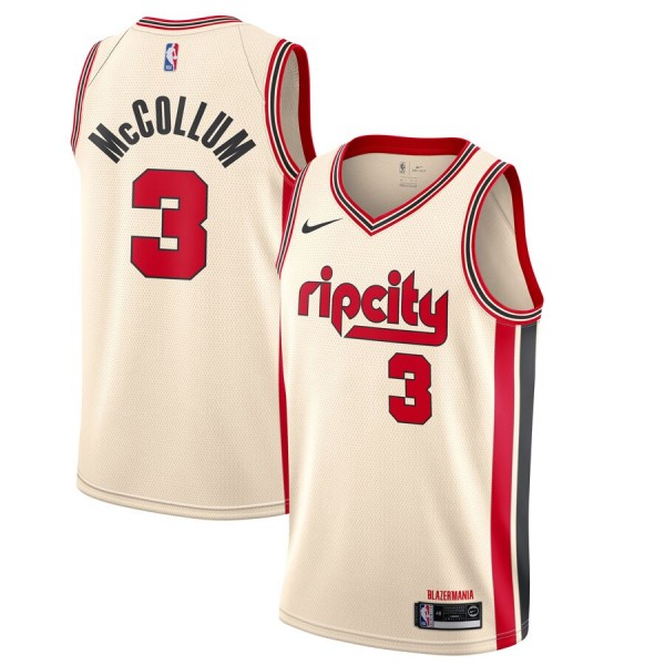 C.J. McCollum #3 Portland Trail Blazers Jersey