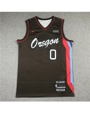 Damian Lillard #0 Portland Trail Blazers Jersey