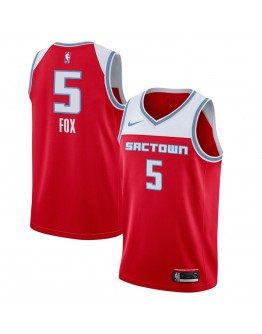 De'Aaron Fox #5 Sacramento Kings Jersey