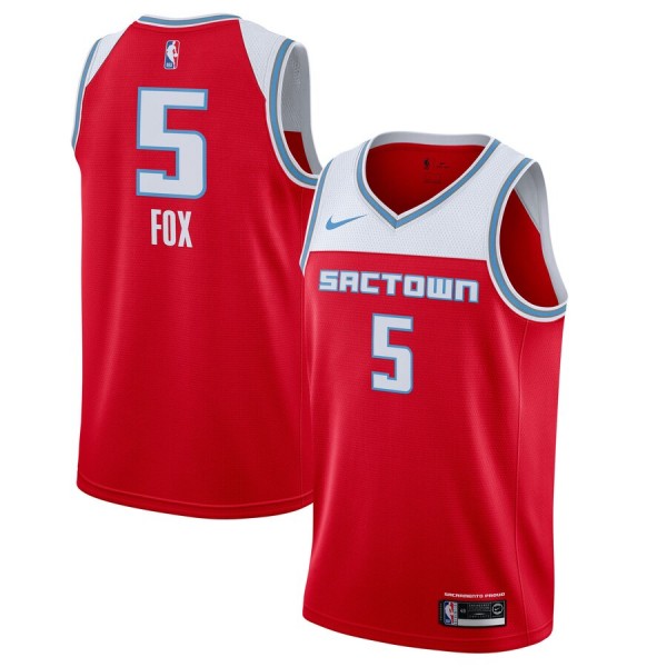 De'Aaron Fox #5 Sacramento Kings Jersey