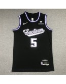 De'Aaron Fox #5 Sacramento Kings Jersey