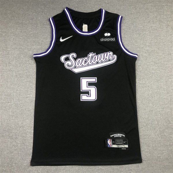 De'Aaron Fox #5 Sacramento Kings Jersey