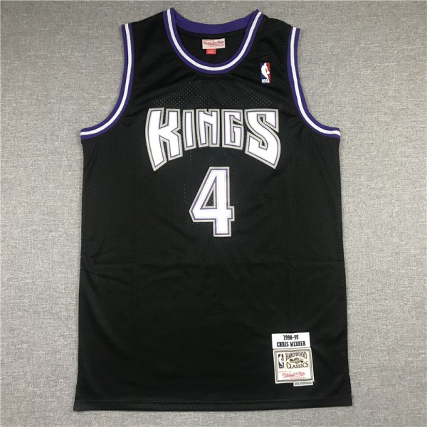 Chris Webber #4 Sacramento Kings Jersey