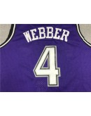 Chris Webber #4 Sacramento Kings Jersey