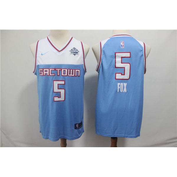 De'Aaron Fox #5 Sacramento Kings Jersey