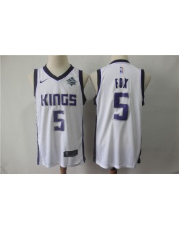 De'Aaron Fox #5 Sacramento Kings Jersey