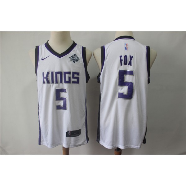 De'Aaron Fox #5 Sacramento Kings Jersey