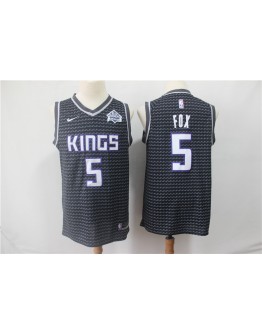 De'Aaron Fox #5 Sacramento Kings Jersey