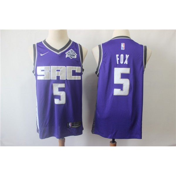 De'Aaron Fox #5 Sacramento Kings Jersey