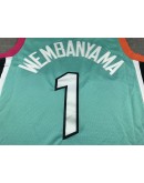 Victor Wembanyama #1  San Antonio Spurs Jersey