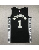 Victor Wembanyama #1  San Antonio Spurs Jersey