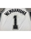 Victor Wembanyama #1  San Antonio Spurs Jersey