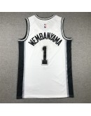 Victor Wembanyama #1  San Antonio Spurs Jersey