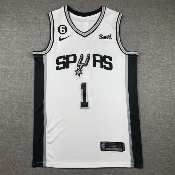 Victor Wembanyama #1  San Antonio Spurs Jersey